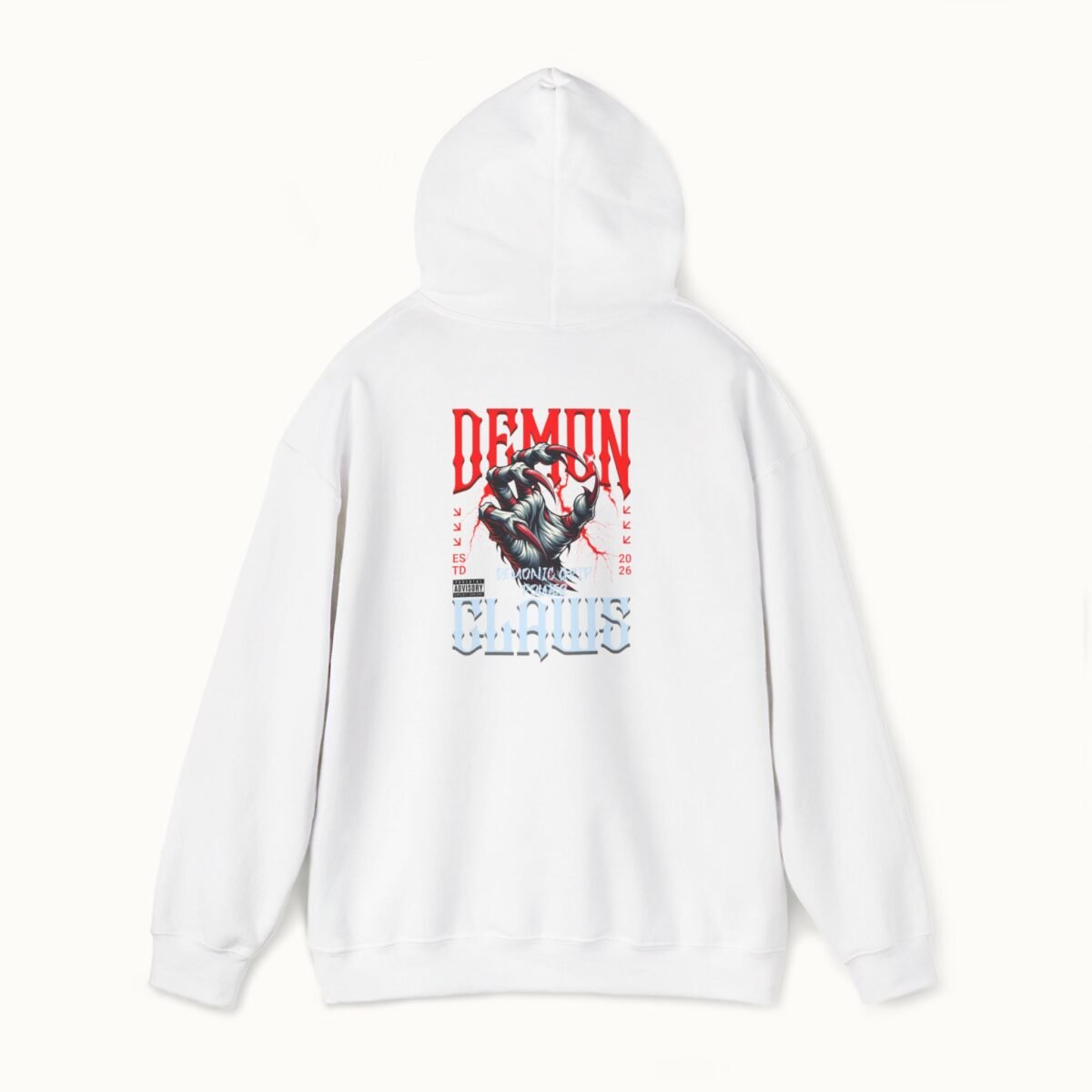 Demon Claws Graphic Hoodie