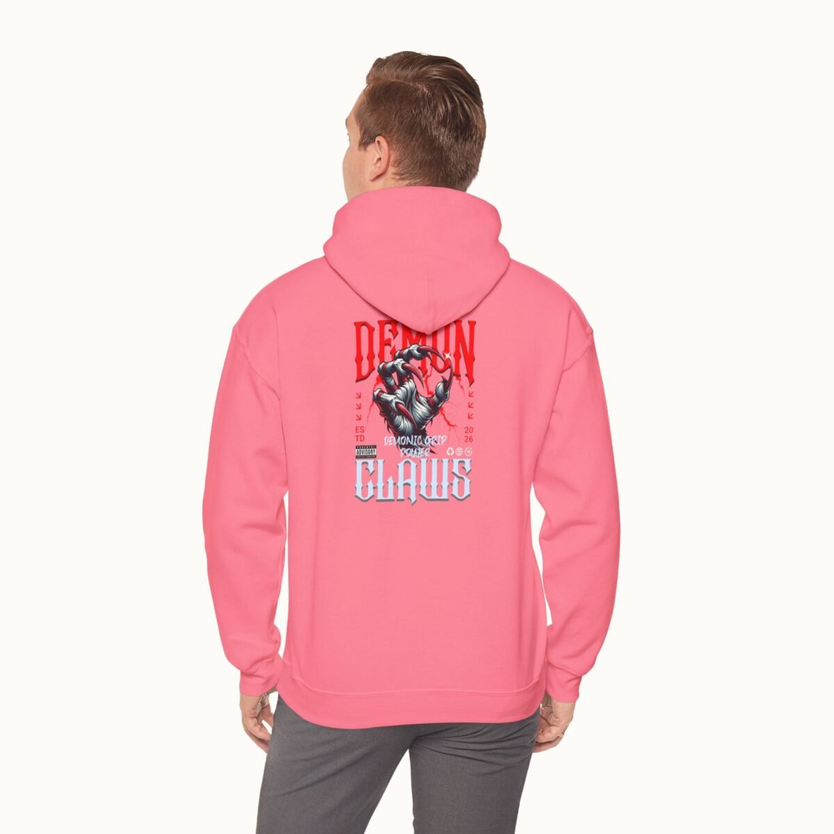 Demon Claws Graphic Hoodie