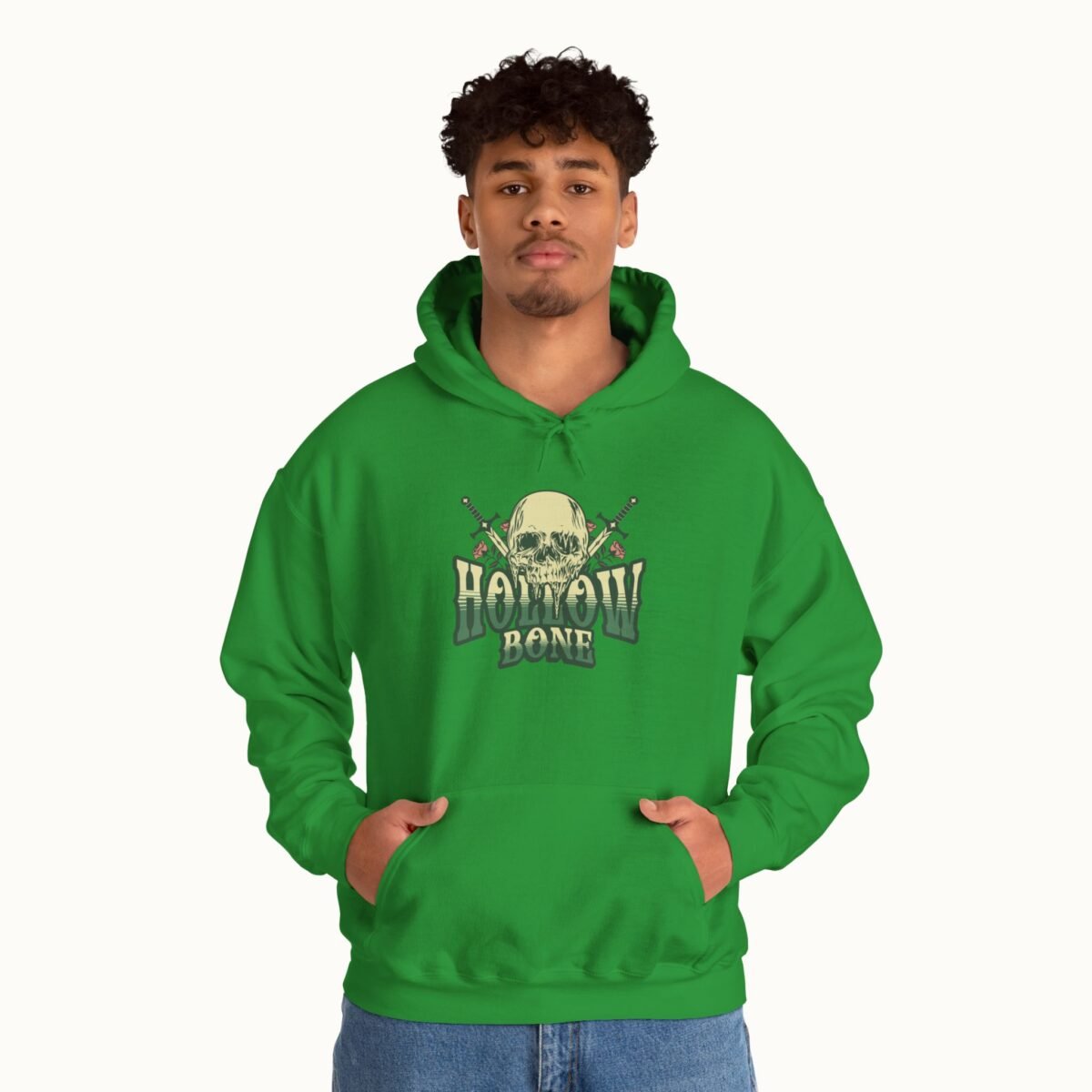 Hollow Bone Skull Hoodie