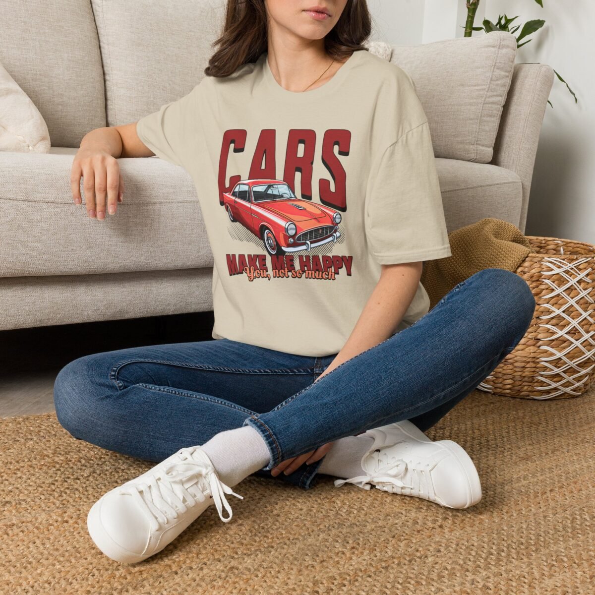 Cars Make Me Happy T-Shirt