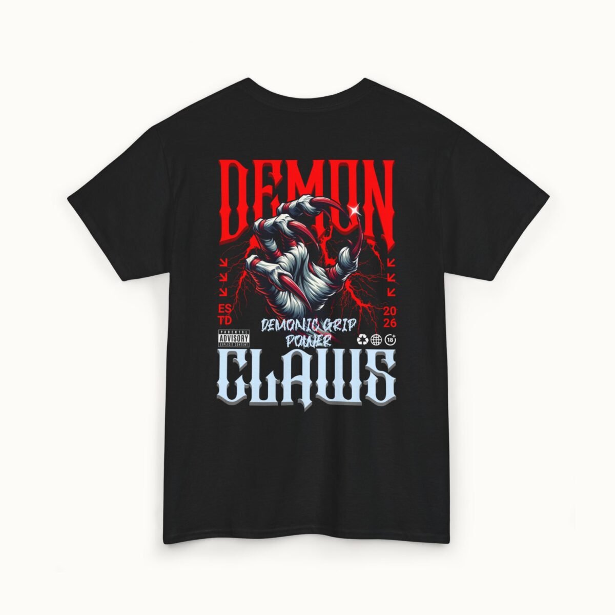 Demon Claws Graphic T-Shirt
