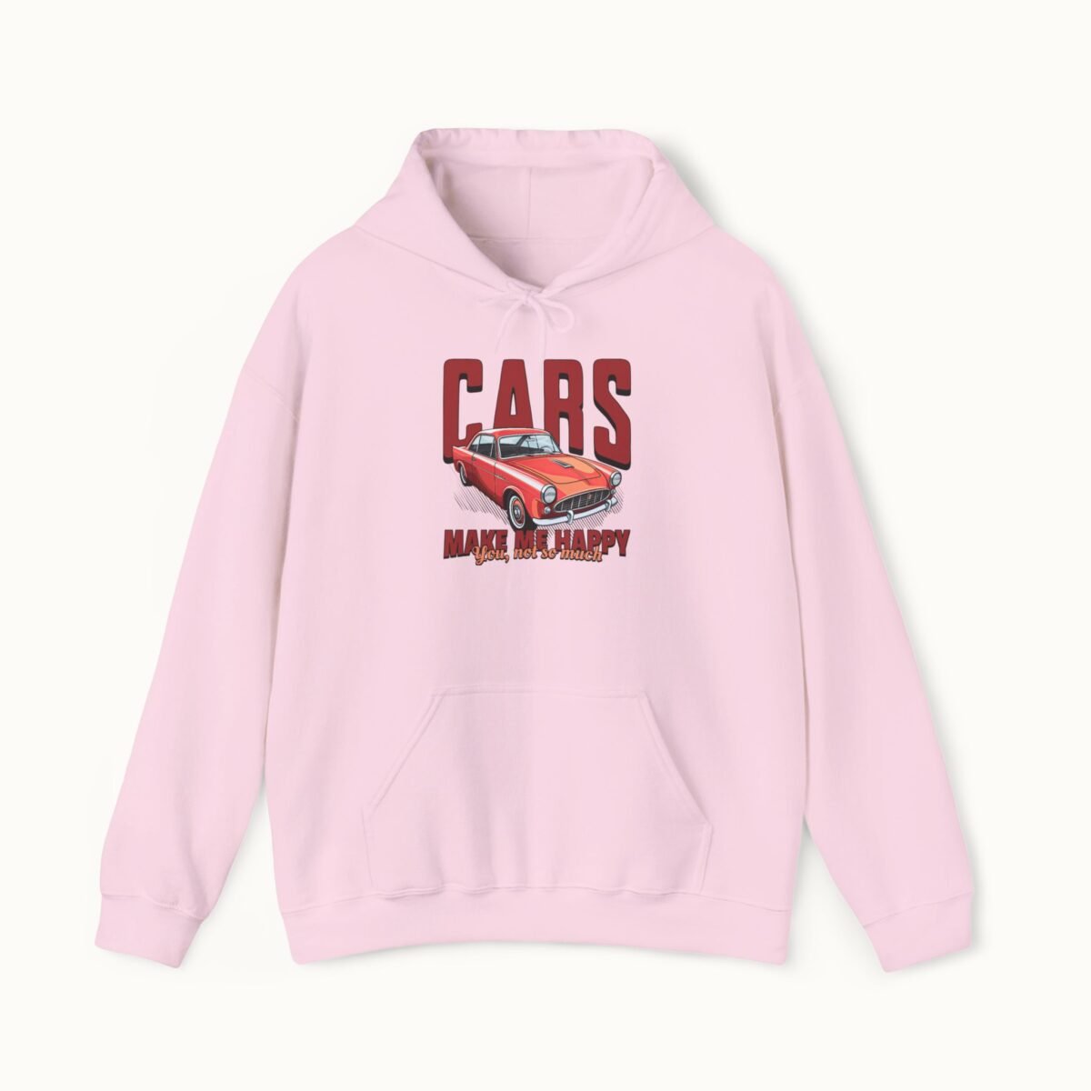 Cars Make Me Happy Hoodie