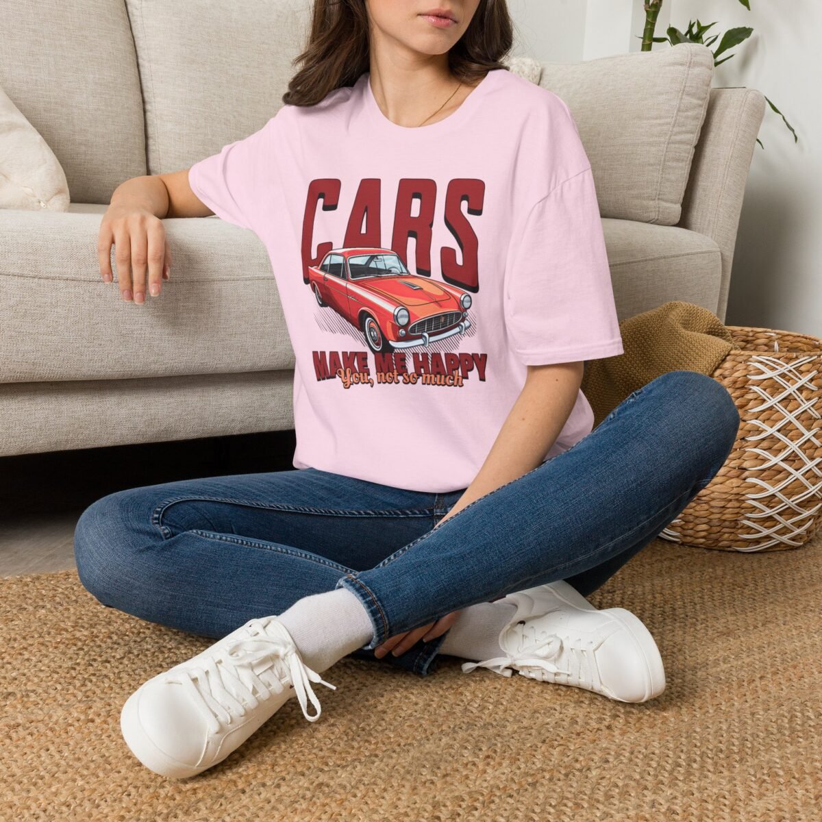 Cars Make Me Happy T-Shirt
