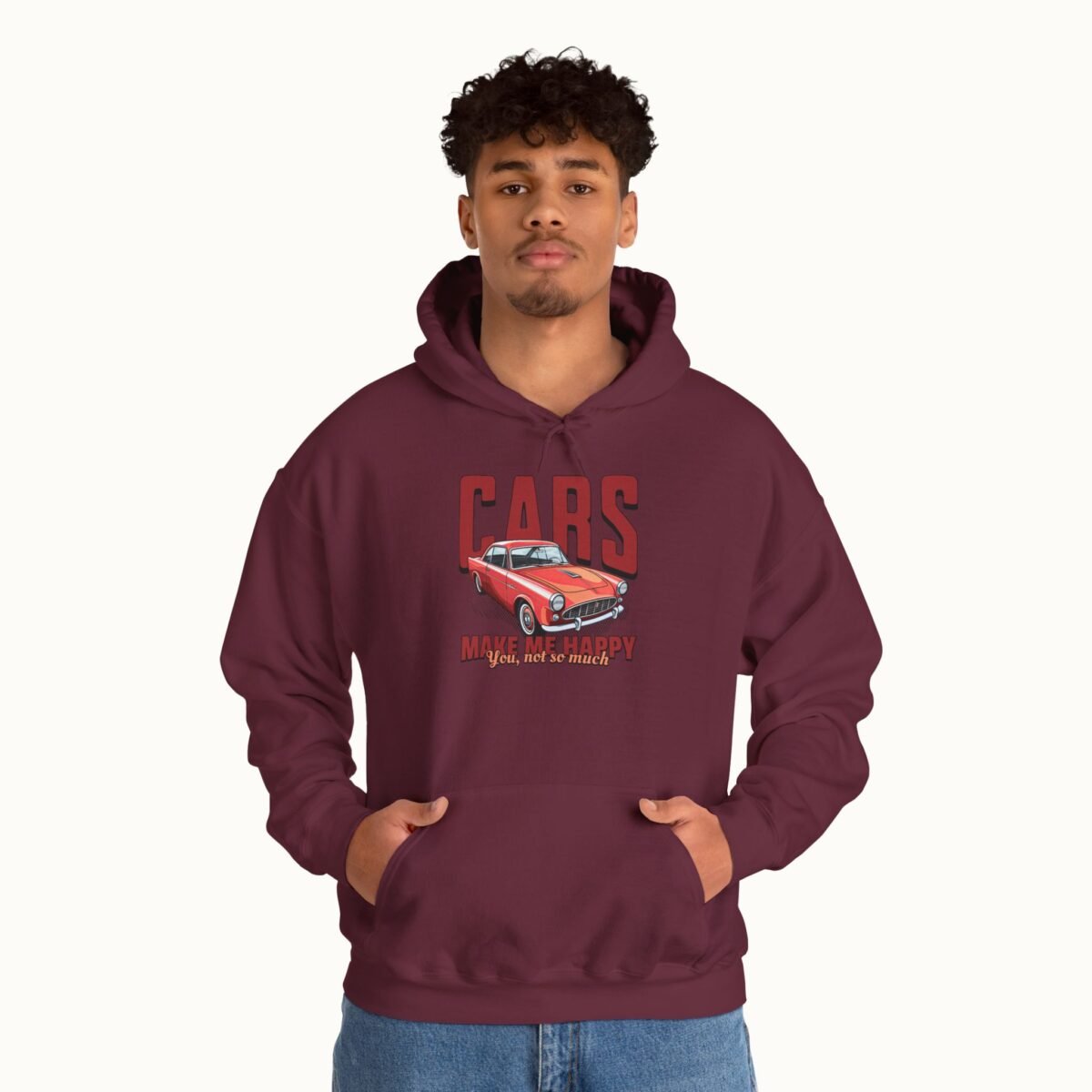Cars Make Me Happy Hoodie