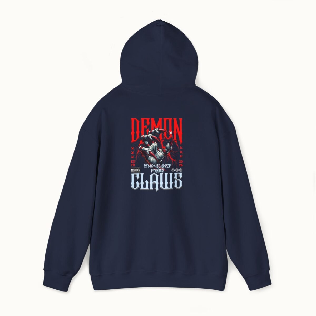 Demon Claws Graphic Hoodie