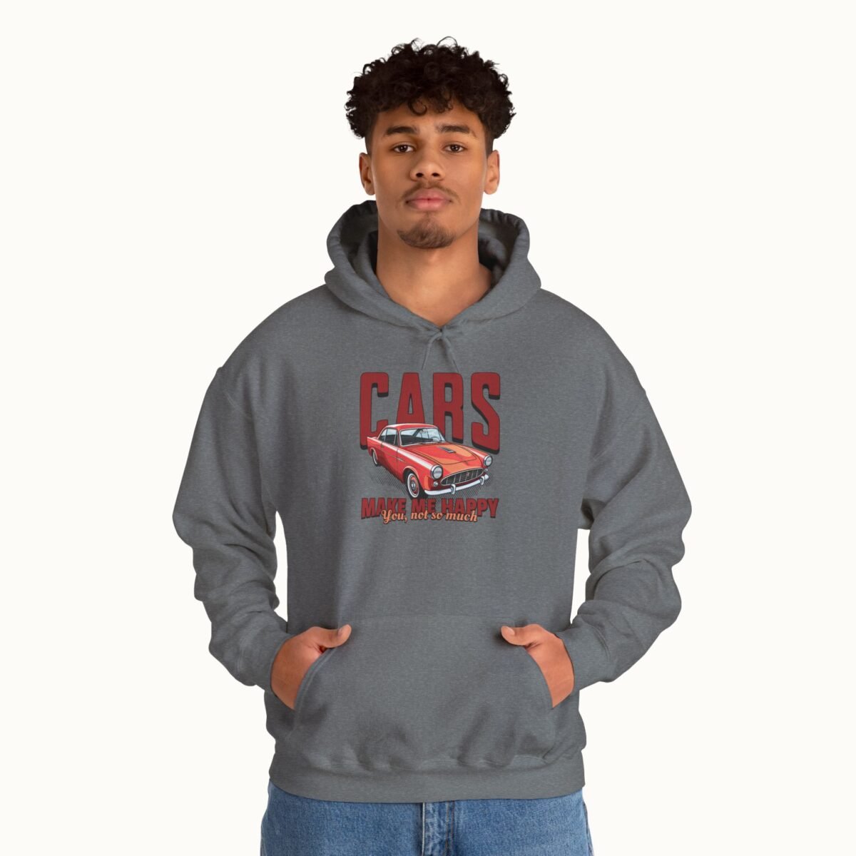 Cars Make Me Happy Hoodie