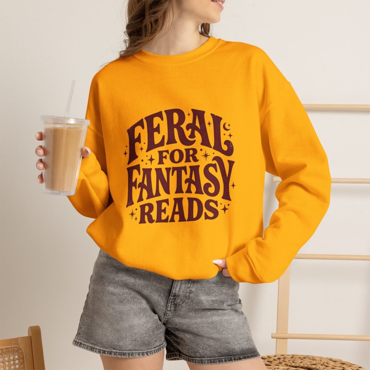 Feral for Fantasy Reads Sweatshirt