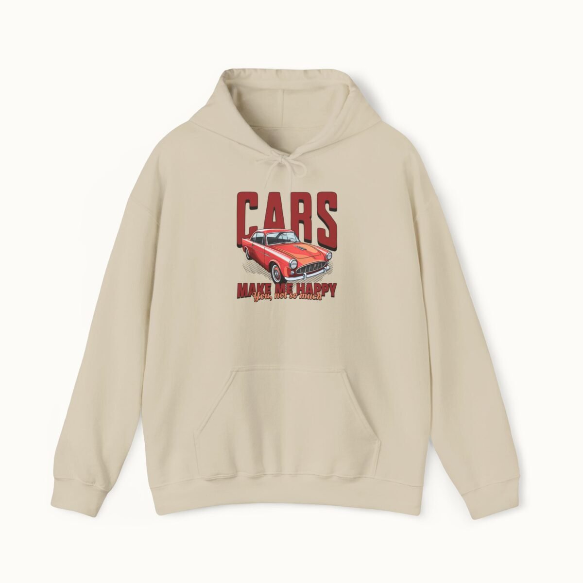 Cars Make Me Happy Hoodie