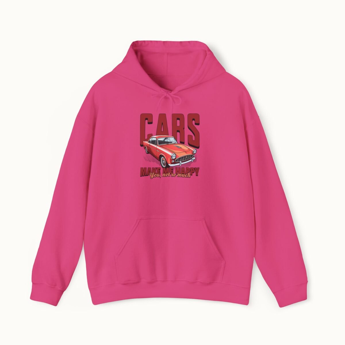 Cars Make Me Happy Hoodie