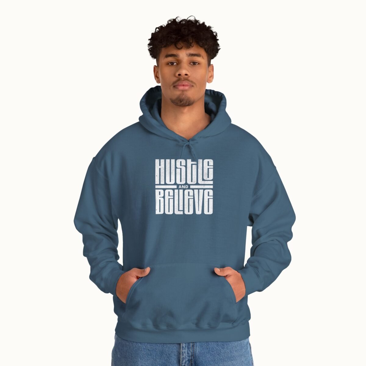 Hustle and Believe Hoodie