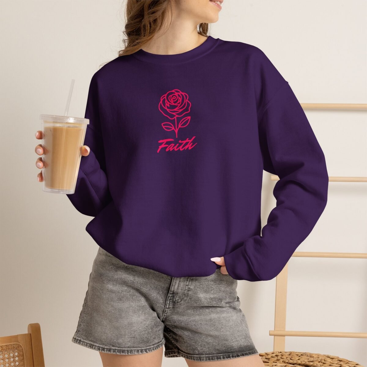 Faith Rose Sweatshirt