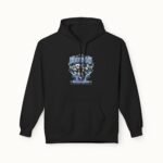 Doomsday Skull Midweight Fleece Hoodie