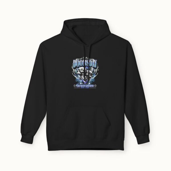 Doomsday Skull Midweight Fleece Hoodie
