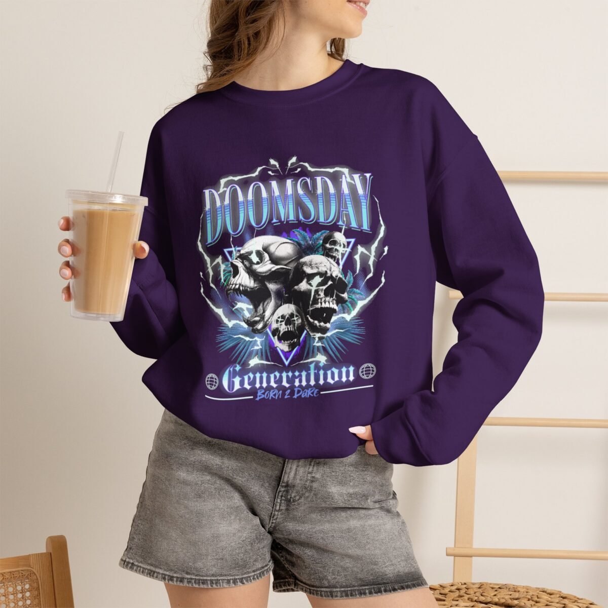 Doomsday Skull Sweatshirt