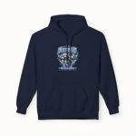 Doomsday Skull Midweight Fleece Hoodie