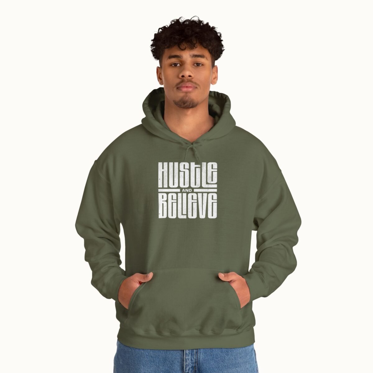 Hustle and Believe Hoodie