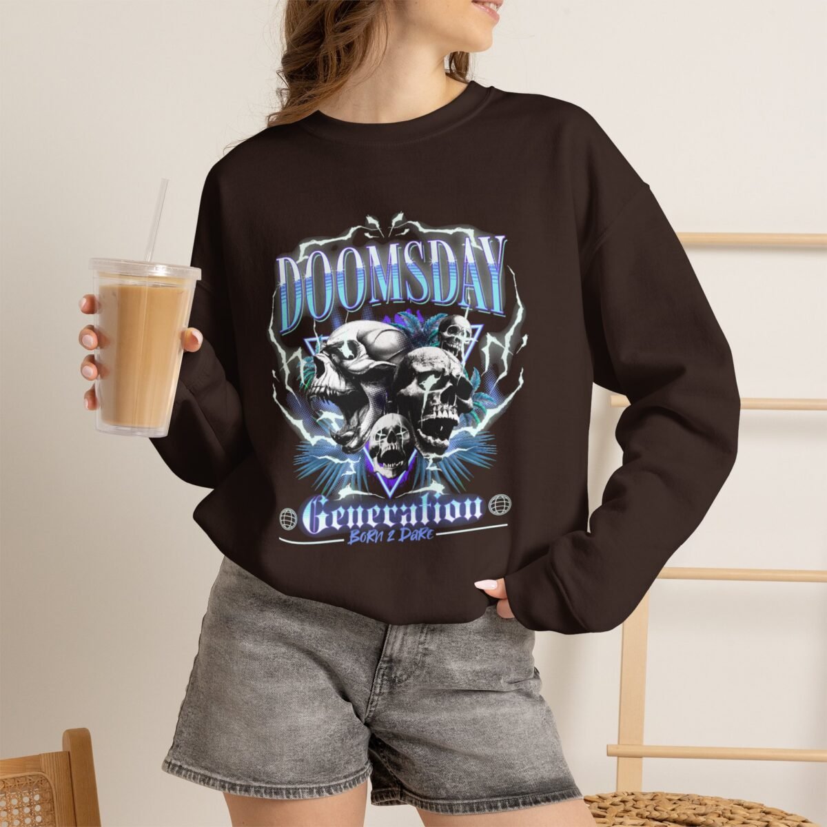 Doomsday Skull Sweatshirt