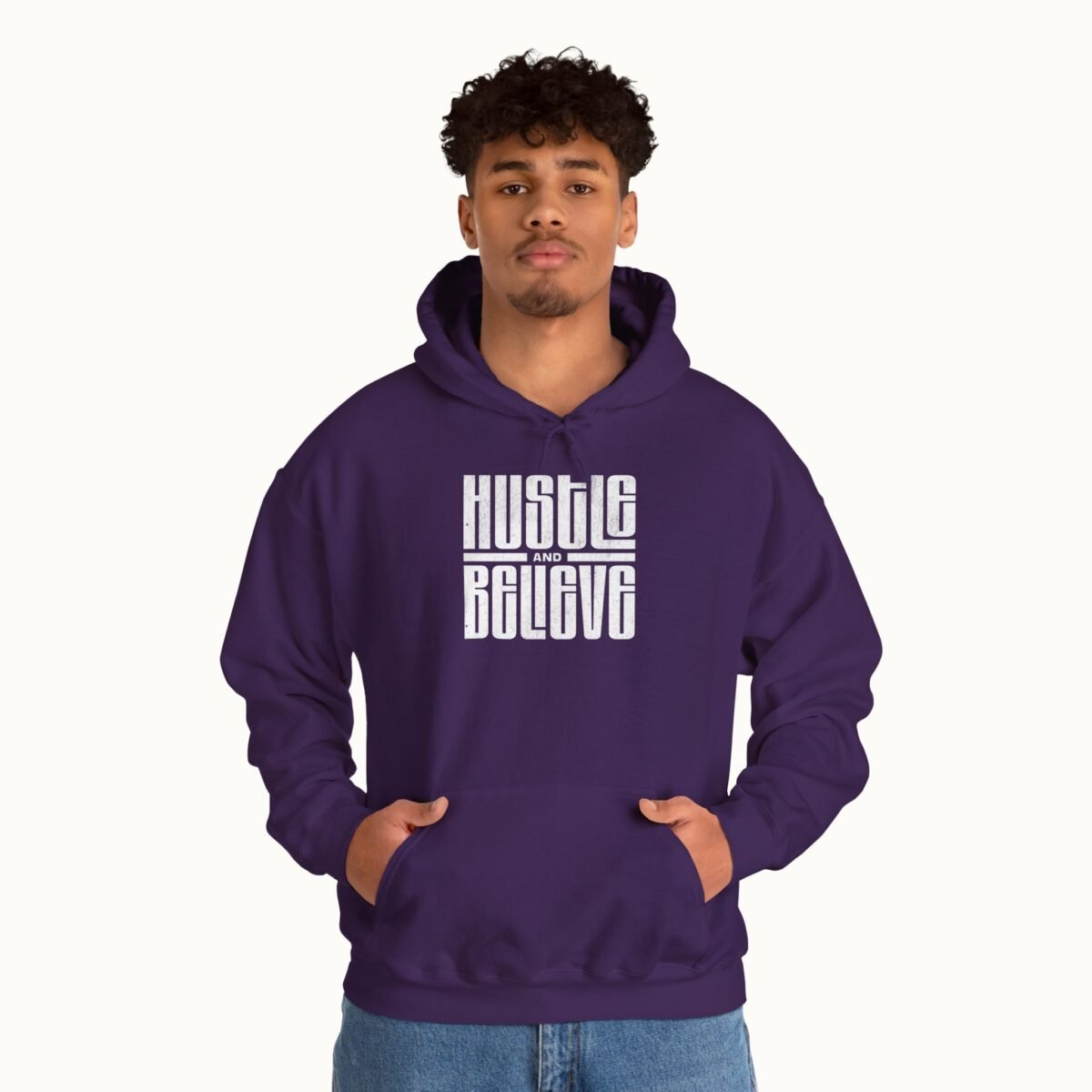 Hustle and Believe Hoodie