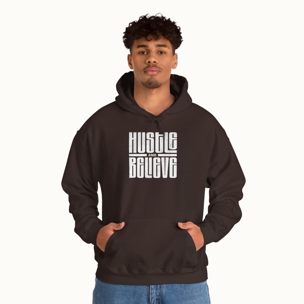 Hustle and Believe Hoodie