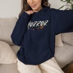 Horror Skull & Pumpkins Hoodie