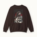 Gothic Skull & Vulture Sweatshirt