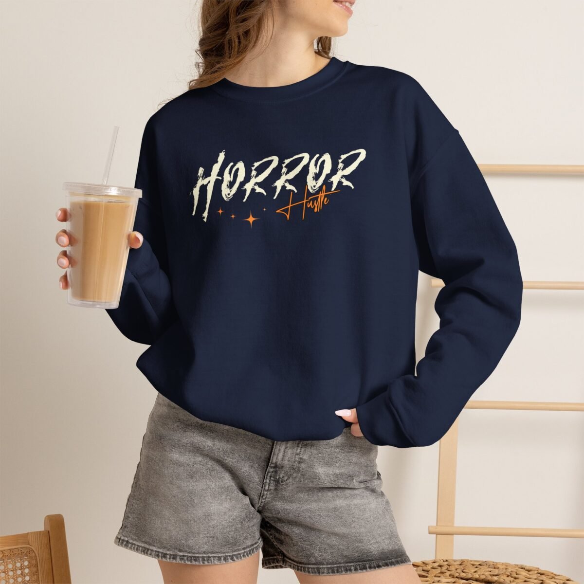 Horror Skull & Pumpkins Sweatshirt