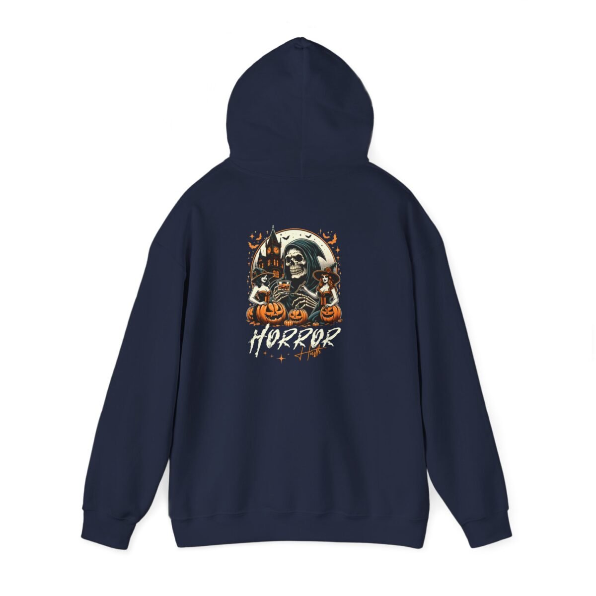 Horror Skull & Pumpkins Hoodie