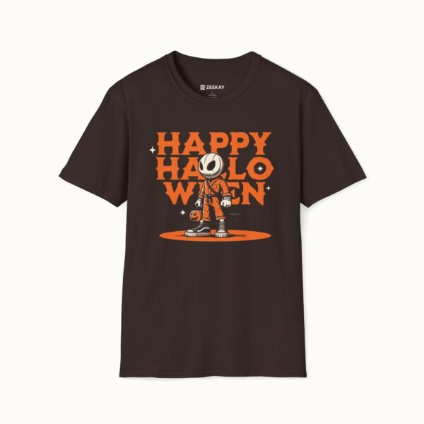 Happy Halloween Pumpkin Character T-Shirt